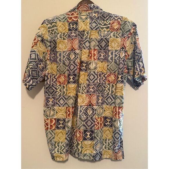 VTG Tori Richard Honolulu Men’s Multicolor Hawaiian Button-Down Shirt - Large - Picture 4 of 7